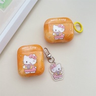 Airpods Pro3 Airpods4 Airpods Pro2 Airpods Pro Airpods3 AirPods2 Cute Cartoon Hello Kitty Hard Case