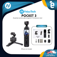 Feiyu Pocket 3 Action Camera Kit 3-Axis 4K Cordless Detachable Gimbal Camera, AI Tracking, 180° Pano