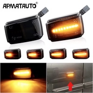 2Pcs Side Marker Lamp LED Turn Signal Dynamic Lights For Volvo 240 260 262 740 760 780 850 940 960 C