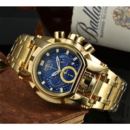 Fully Featured Invicta Reserve Bolt Zeus 100% Working Men's Watch Luxury Wirstwatch Chronograph Quartz Watch Clock