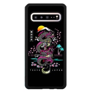 Casing Case Samsung Galaxy S9 S10 Plus Lite 5G Japanese Dragon DF98