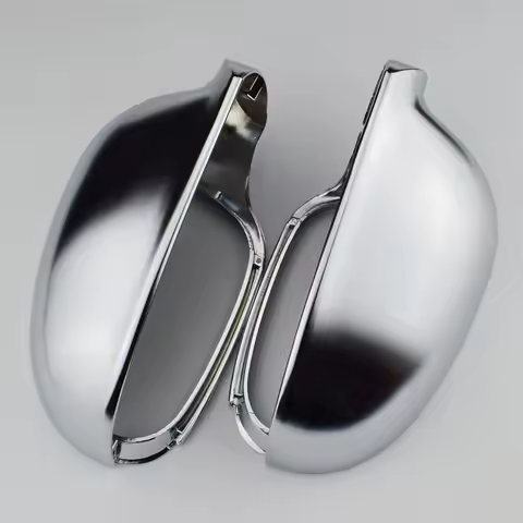 2pcs Rearview Mirror Case Side Mirror Chrome Matte Cover For VW Golf MK5 GTI 5 Passat B6 Jetta MK5 P