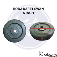 SWAN 5" RUBBER WHEELS SWANOriginal