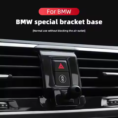 For BMW 3 5 7 Series X2 X3 X4 X5 X6 X7 E46 E60 E90 F10 F30 G20 Car Mobile Phone Holder Base Fixed Ai