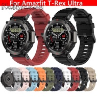 Silicone Watch Band Adjustable Watch Band Strap Suitable for Amazfit T-Rex Ultra