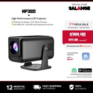 Salange HP320 Android 13 Smart Projector 4k 1920*1080P HD 5G WiFi BT5.0 Intelligent Control Auto Cor