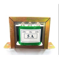 Symmetrical transformer 5a-24v