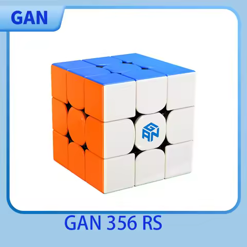 GAN 356 RS 3X3 Magic Speed Cube Stickerless Professional Fidget Toys GAN 356RS Cubo Magico Puzzle