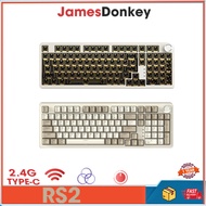 James Donkey RS2 Mechanical Keyboard Three-Mode Gasket Structure Customized Hot Swap Kit