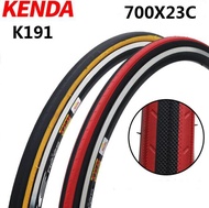 【COD】KENDA K191 Skinwall Tire bicycle tires 700C road bike tire 700 23C ultralight 430g racing fixie bike tyre 110PSI