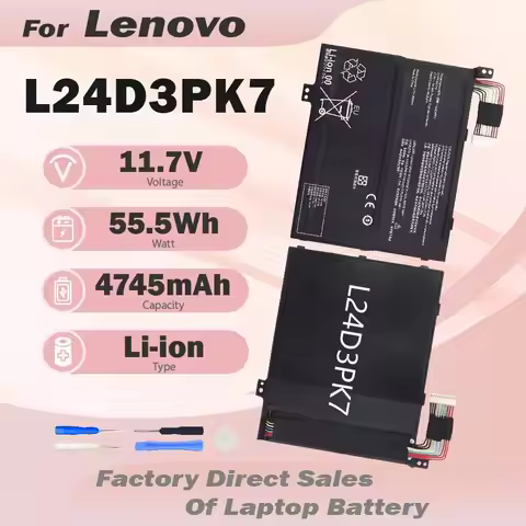 L24D3PK7 Laptop Battery L24C3PK7 L24L3PK7 L24B3PK7 for Lenovo Legion Go S 8ARP1 Handheld PC 83L3 Ser
