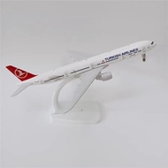 Air Turkish Airlines 20cm B777 777 Diecast Airplane Model Alloy Metal Model Plane Airways Airplanes 
