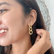 Lavala Gold Chain Earrings Gold Chain/
