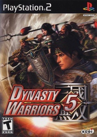 [PS2] Dynasty Warriors 5 / Shin Sangoku Musou 4 (1 DISC) เกมเพลทู แผ่นก็อปปี้ไรท์ PS2 GAMES BURNED DVD-R DISC