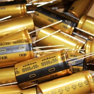 2025 Takefast ใหม่ NICHICON audio Capacitor 50v10000uf FW 25*50 10000UF 50V Super Capacitor Electrol