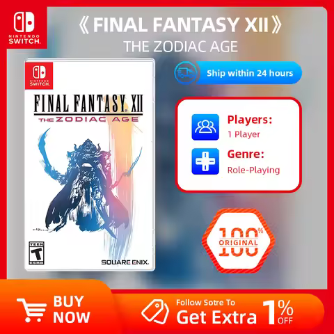 Nintendo Switch Game Deals - Final Fantasy XII The Zodiac Age - Stander Edition - Games Cartridge Ph