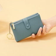 Taomicmic New Style Fashion Korean Ladies Wallet Folding Card Holder Large Capacity Student Coin Pur