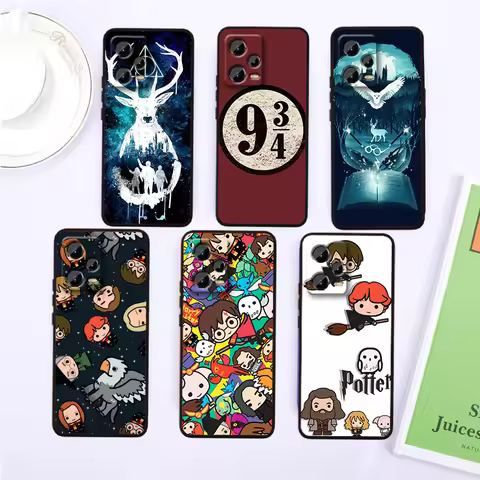 H-H-Harries Logo P-Potteres Art For Xiaomi Redmi Note 13 12R 12 12S Turbo 11 11T 11S 10 10S Pro Plus