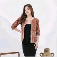 New Ethnic Blazer for Women's Office - Ethnic Woven Blazer for Women - Woven Outerwear for Office Un