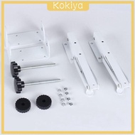 [Kokiya] Keyboard Tray Bracket Set Adjustable Hardware, Computer Extension Desk Holder