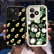 O-57 Avocado Casing for Realme Narzo NEO6 N53 SE N61 GT C63 6 5G Black and White