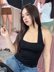 tequila top by Duex Studio เสื้อคล้องคอทรงเหมือนcorsetแต่ไม่มีโครง เข้าตัวหุ่นสวย ผ้าหนานุ่มใส่สบาย