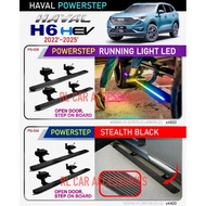 Haval H6 HEV auto deployed foor door side step kick scuff bar running board bodykit body kit