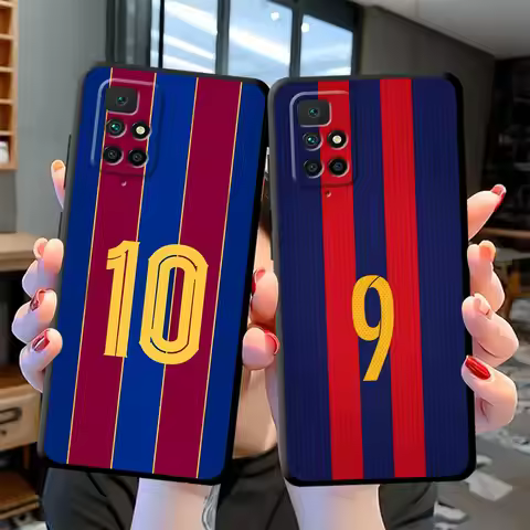 Football star digital art Phone Case for Xiaomi Redmi 12 12C 13C 5G 13 4G A1 A2 Plus A3 9 9A 9C 9T 1