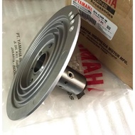 XMAX250 300 XMAX SECOND FIXED SHEAVE REAR PULLY ORIGINAL100%YAMAHA B74-E7660-00 AUTO CVT UFO MANGKUK