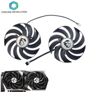 iiGraphics card cooling accessories PLD10010S12HH 95MM 4PIN RTX3060 Ti GPU FAN For MSI Radeon RX 670