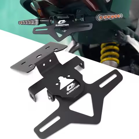For QJMOTOR SRK800RR SRK800 RR SRK600RS SRK 800 800RR 800RS 600RS Motorcycle License Plate Holder Fe