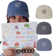 [AEAE] Spiral Logo Cap LOGO Vintage Embroidery Ball Cap Unisex Cotton Casual (Beige/Blue/Charcoal) A