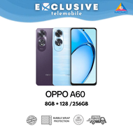 OPPO A60 8+128GB/256GB , 45W SuperVOOC , 50MP Clear Camera | OPPO Malaysia Warranty