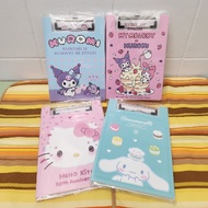 Sanrio~PP Splint with Note Paper Folder