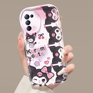 Casing Hp OPPO Reno 5 5G Reno 5K 5G Find X3 Lite Reno 5F A94 Reno 5 Lite F19 Pro Case Latest Cute Casing aesthetic Soft Texture Softcase Wave Limit Phone Casing