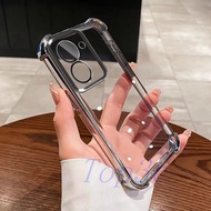 Case Poco C71/C75/C65/C61/F7Pro/F7Ultra/F6 Pro/F5 Pro/X6Pro/X7Pro Four corner anti drop transparent 