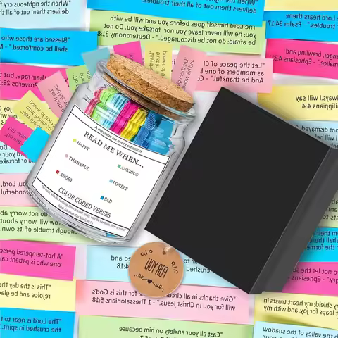 Islamic Muslim Quran Verse Jar Spiritual Comfort Verses Prayer Bottle Gift Eid Ramadan Party Decorat