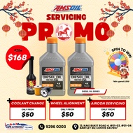 Car Service Package - AMSoil Diesel Oil Series Servicing Package | 5W40