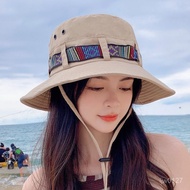 Outdoor Hat Bucket Summer Sunscreen Mountaineering Sun Sunshade Denim Ultraviolet Breathable IB21