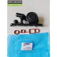 OEM Genuine Oil Separator PCV Pressure Control Valve & Gasket Set For VW Audi 2.0L 06F129101R / 06F1