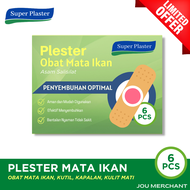 PLESTER OBAT MATA IKAN DAN KUTIL 1 STRIP 6 PLESTER CALLUSOL REMOVER / PLASTER KAPALAN