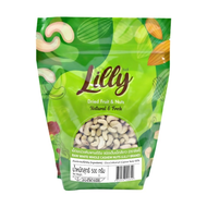 LILLY เม็ดมะม่วงหิมพานต์ดิบชนิดเต็มเม็ดสีขาว 500g