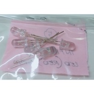 Infrared Led 5mm Red 5pcs. 150php.