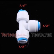 007-A / UNION TEE TUBE 1/4 X TUBE 1/4 X TUBR 1/4