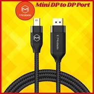 【1YrWarranty】Mcdodo Gaming DP 4K Display Port To Display port DP Male to Male Mini DP to DP Cable 2 