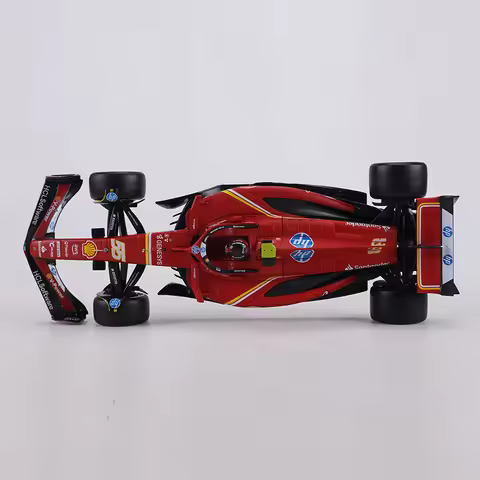 Burago 1:24 Ferrari SF24 #16 #55 F1 Racing Car Alloy Model Car