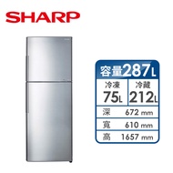 SHARP 287公升雙門變頻冰箱 SJ-HY29-SL