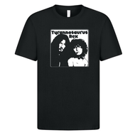 เสื้อยืด2023 ¡Rex 1143 T Rex Music Rock Band Glam Marc Bolan Slade สีดำ