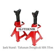MERAH 3TON JACK STAND 2PCS JACK RESISTANCE JACK 3 TON 3TON 3T RED SBS