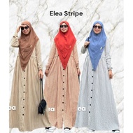 NEW ELEA STRIPE by Aurorahijab DRESS ONLY